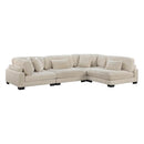 8555BE4SC - (4)4-Piece Modular Sectional - Furniture Now (CA)