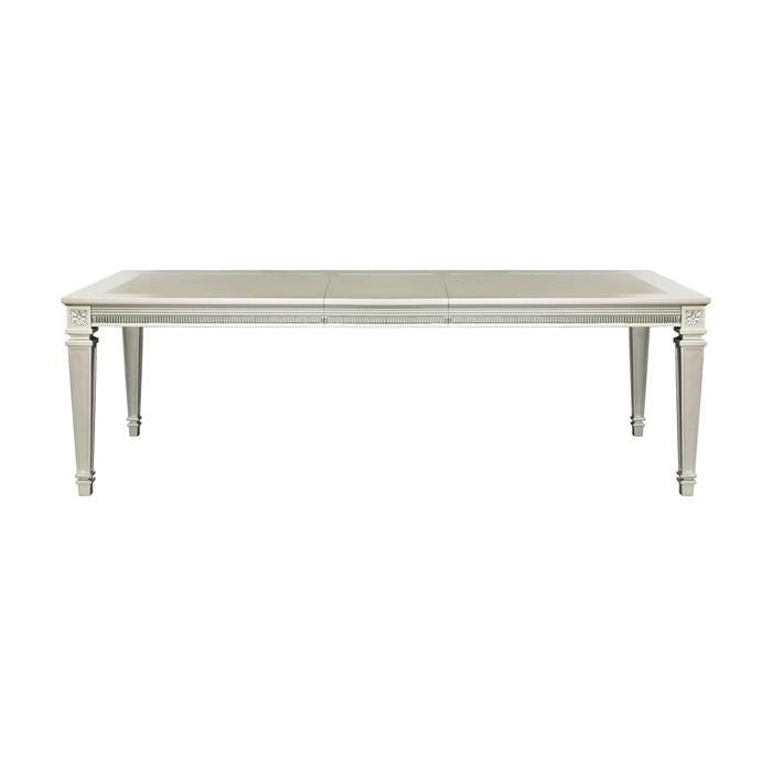 Bevelle Rectangular Dining Table in Silver 1958-96 - Furniture Now (CA)