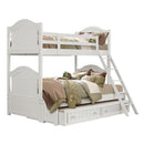 B1799-1FR - (5) Twin/Full Bunk Bed with Twin Trundle - Furniture Now (CA)