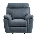 9301BUE-1 - Glider Reclining Chair - Furniture Now (CA)
