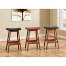 Ride Counter Height Stool, Matt Red