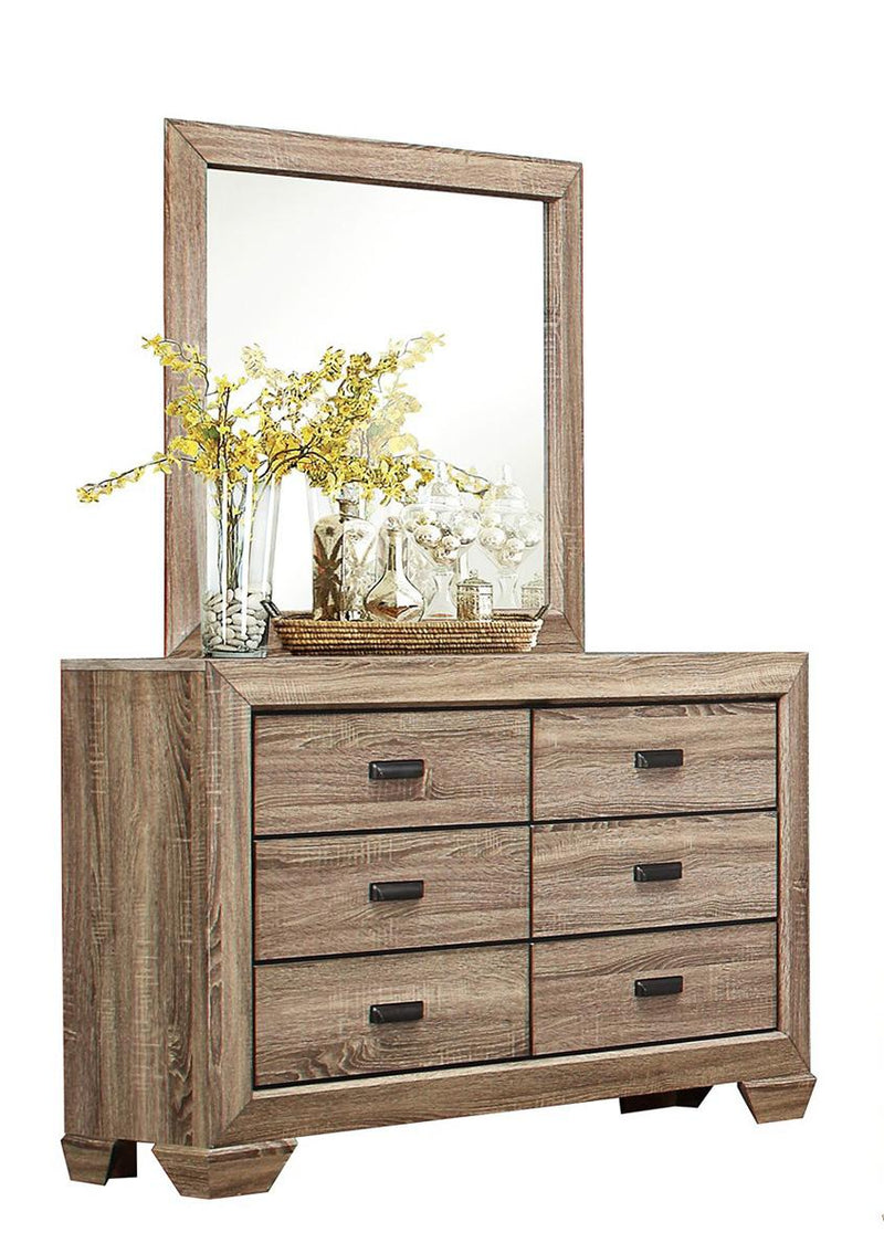 Beechnut Mirror in Natural 1904-6 - Furniture Now (CA)