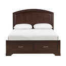 1520CHK-1EK-Bedroom (3) Eastern King Platform Bed with Footboard Storage - Furniture Now (CA)
