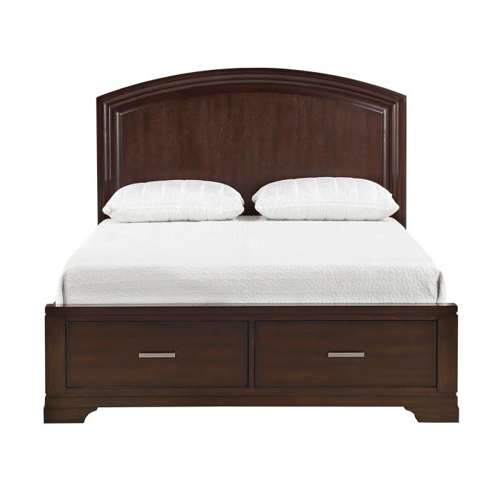 1520CHK-1EK-Bedroom (3) Eastern King Platform Bed with Footboard Storage - Furniture Now (CA)