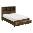 1592K-1CK-Bedroom (3) California King Platform Bed with Footboard Storage - Furniture Now (CA)