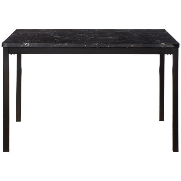 2601BK-48 - Dining Table, Faux Marble Top - Furniture Now (CA)