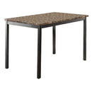 5038-48 - Dining Table, Faux Marble Top - Furniture Now (CA)