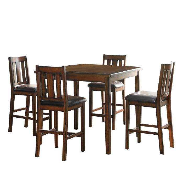 5511-36 - 5-Piece Pack Counter Height Set - Furniture Now (CA)