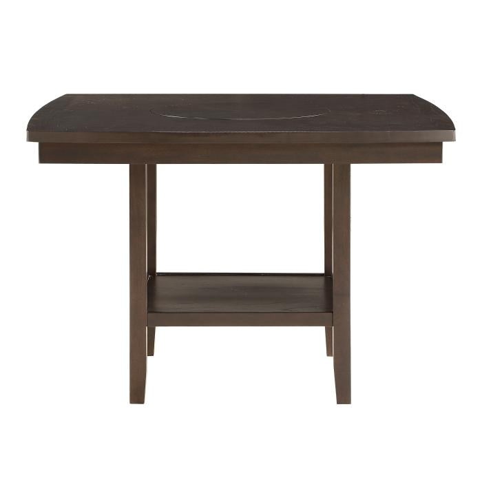 5716-36 - Counter Height Table with Lazy Susan - Furniture Now (CA)