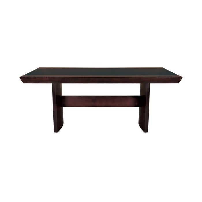 710-72TR - (3)Dining Table, Glass Insert - Furniture Now (CA)