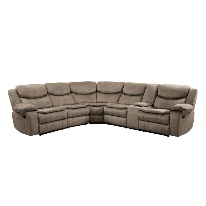 8230FBRSC - (3)3-Piece Sectional with Right Console - Furniture Now (CA)