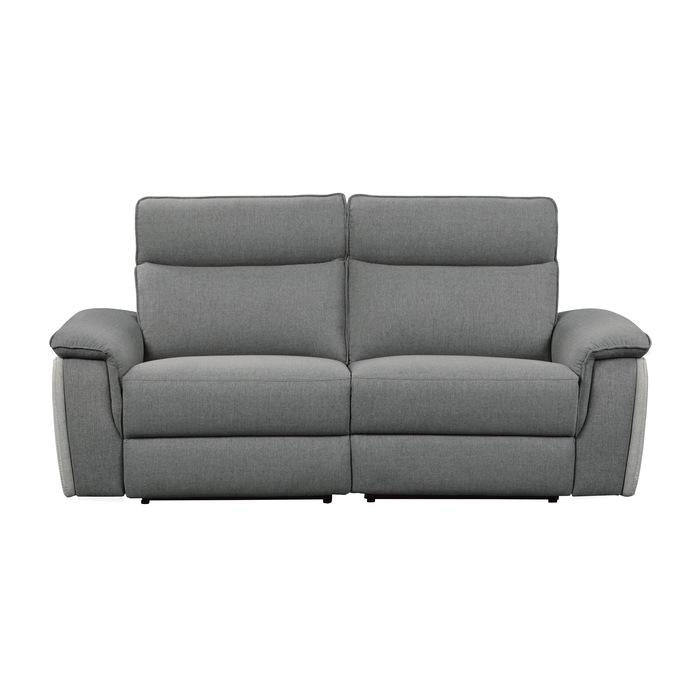 8259DG-2PWH - (2)Power Double Reclining Love Seat with Power Headrests - Furniture Now (CA)