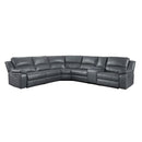 8260GY6PW - (6)6-Piece Modular Power Reclining Sectional - Furniture Now (CA)