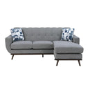 8341GY-3SCRV - Reversible Sofa Chaise - Furniture Now (CA)