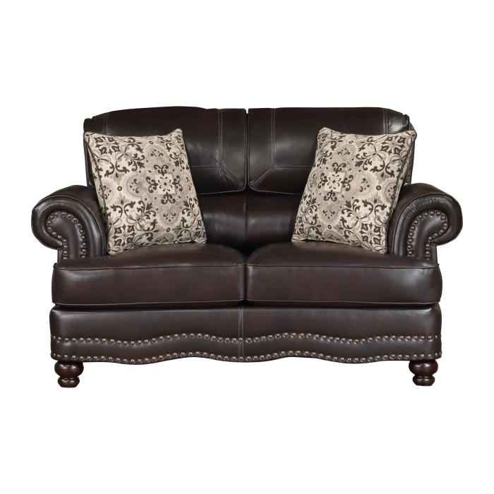 9268BRW-2 - Love Seat - Furniture Now (CA)