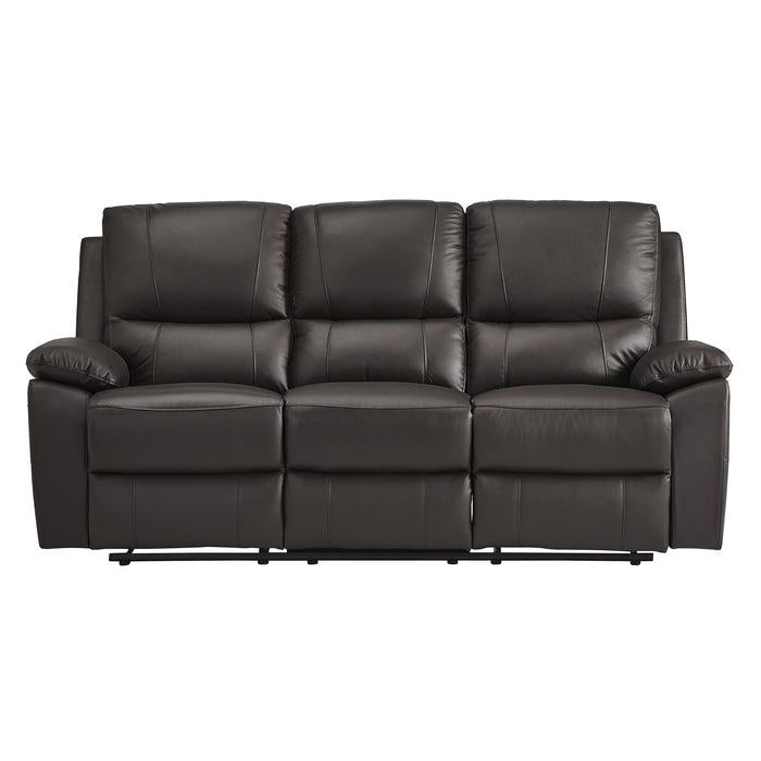 9368BRW-3 - Double Reclining Sofa - Furniture Now (CA)