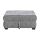 9624GY-4 - Storage Ottoman - Furniture Now (CA)