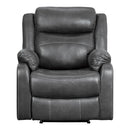 9990GY-1 - Lay Flat Reclining Chair - Furniture Now (CA)