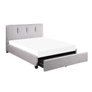 Aitana (4) California King Platform Bed with Storage Drawer - Furniture Now (CA)