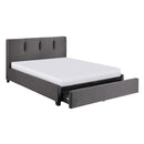 Aitana (4) California King Platform Bed with Storage Footboard - Furniture Now (CA)