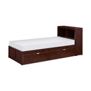 B2013BCDC-1R - (3) Twin Bookcase Bed with Twin Trundle - Furniture Now (CA)