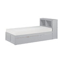 B2063BC-1R - (3) Twin Bookcase Bed with Twin Trundle - Furniture Now (CA)