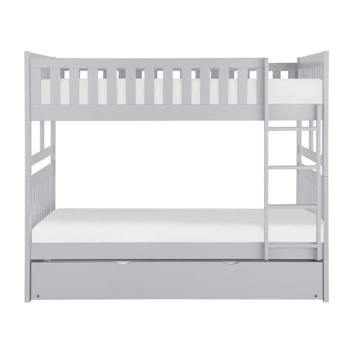 B2063FF-1R - (4) Full/Full Bunk Bed with Twin Trundle - Furniture Now (CA)