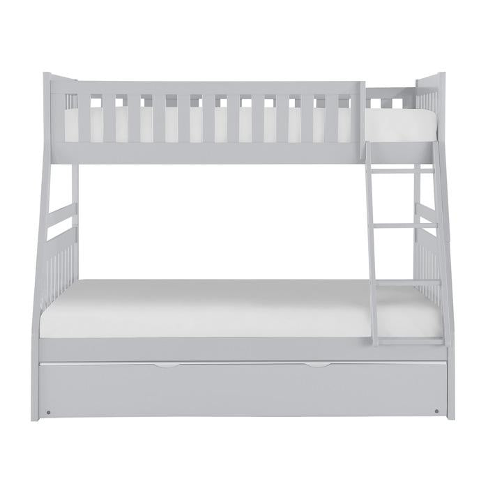 B2063TF-1R - (4) Twin/Full Bunk Bed with Twin Trundle - Furniture Now (CA)
