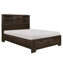 Chesky (3)California King Platform Bed with Footboard Storage - Furniture Now (CA)