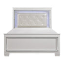 Allura Full Panel Bed in White 1916FW-1 - Furniture Now (CA)