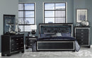 Allura Full Panel Bed in Black 1916FBK-1 - Furniture Now (CA)