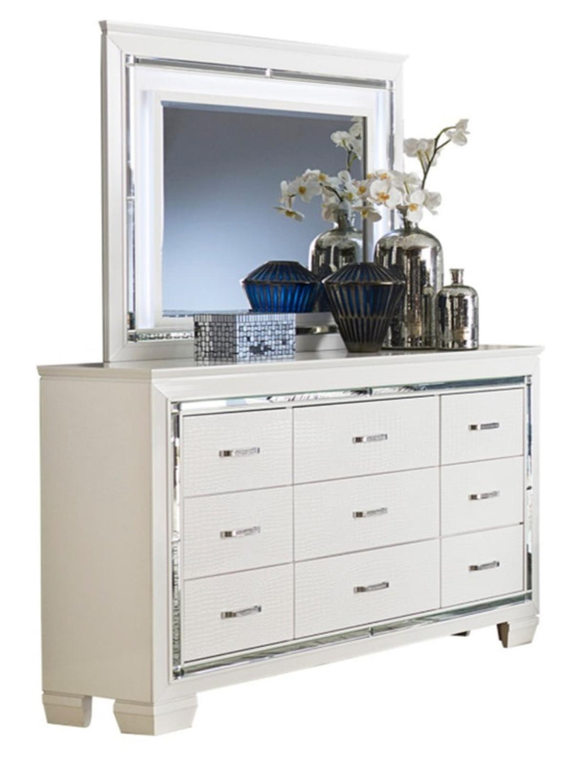 Allura Mirror in White 1916W-6 - Furniture Now (CA)