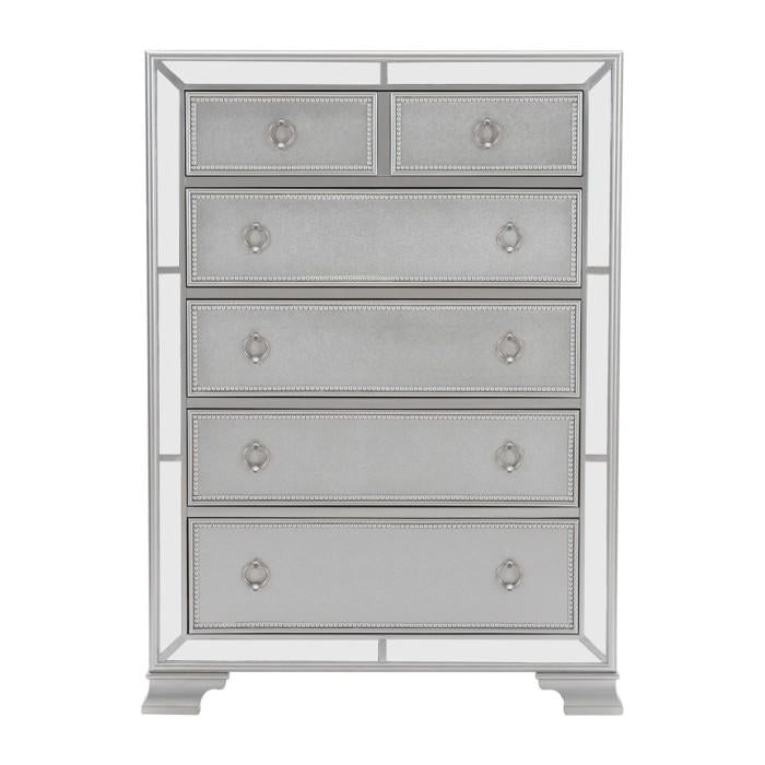 Avondale Chest in Silver 1646-9 - Furniture Now (CA)
