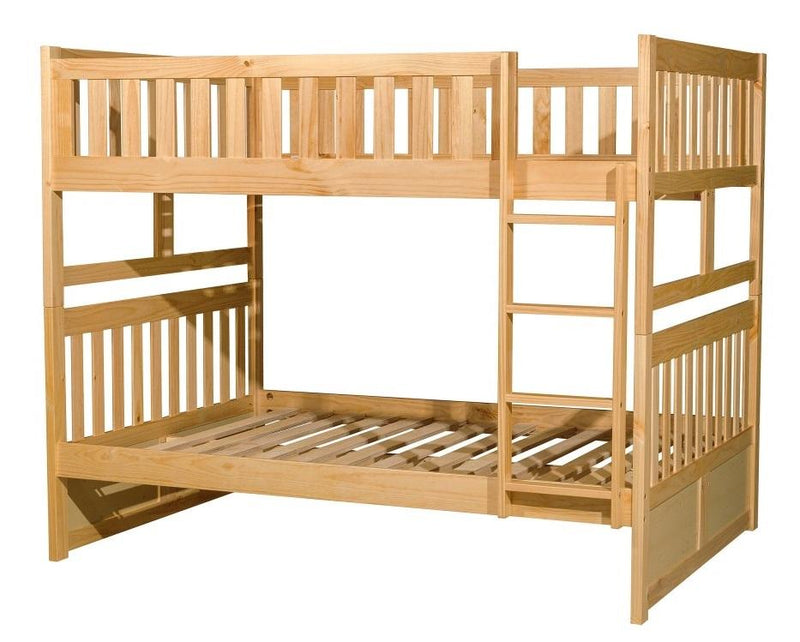 Bartly Full/Full Bunk Bed in Natural B2043FF-1 - Furniture Now (CA)