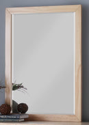 Bartly Mirror in Natural B2043-6 - Furniture Now (CA)