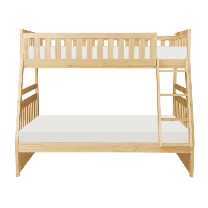 Bartly Twin/Full Bunk Bed in Natural B2043TF-1 - Furniture Now (CA)