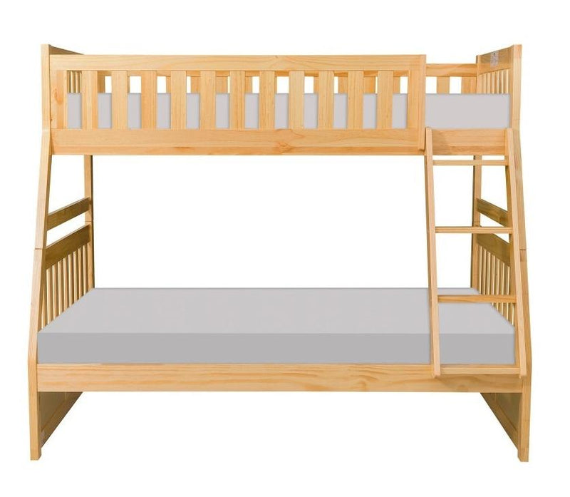 Bartly Twin/Full Bunk Bed in Natural B2043TF-1 - Furniture Now (CA)