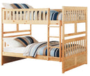 Bartly Twin/Twin Bunk Bed in Natural B2043-1 - Furniture Now (CA)
