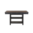 Baywater Counter Height Table in Natural and Black 5705BK-36 - Furniture Now (CA)