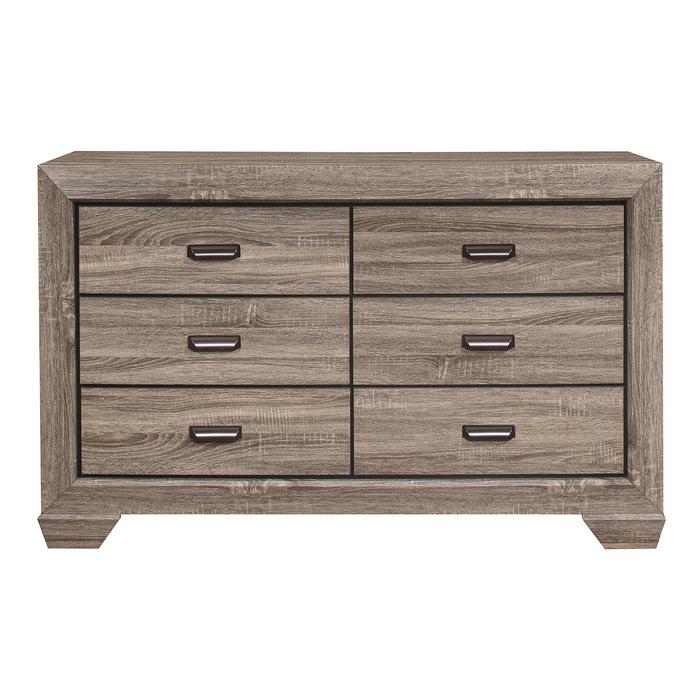 Beechnut 6 Drawer Dresser in Natural 1904-5 - Furniture Now (CA)