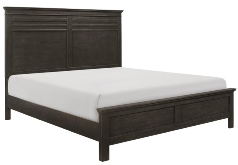 Blaire Farm Full Panel Bed in Saddle Brown Wood 1675F-1 - Furniture Now (CA)