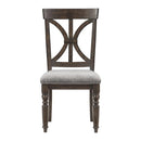 Cardano Side Chair in Charcoal (Set of 2) - Furniture Now (CA)