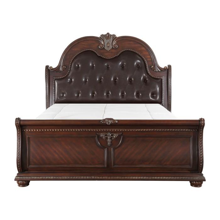 Cavalier (4)California King Sleigh Bed - Furniture Now (CA)