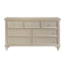 Celandine 7 Drawer Dresser in Silver 1928-5 - Furniture Now (CA)