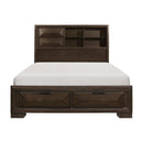 Chesky (3)California King Platform Bed with Footboard Storage - Furniture Now (CA)