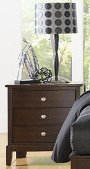 Cotterill 3 Drawer Nightstand in Cherry 1730-4 - Furniture Now (CA)