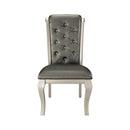 Crawford Side Chair in Silver (Set of 2) - Furniture Now (CA)