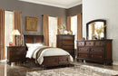 Cumberland King Sleigh Platform Bed with Footboard Storage in Brown Cherry 2159K-1EK - Furniture Now (CA)