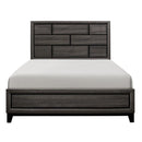 Davi Queen Panel Bed in Gray 1645-1 - Furniture Now (CA)