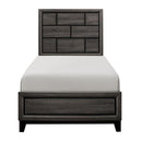Davi Twin Panel Bed in Gray 1645T-1 - Furniture Now (CA)